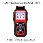 Battery Replacement for Autel MaxiTPMS TS508 TS508K TPMS Tool